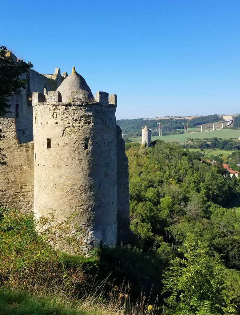 Turm der Burg Saaleck