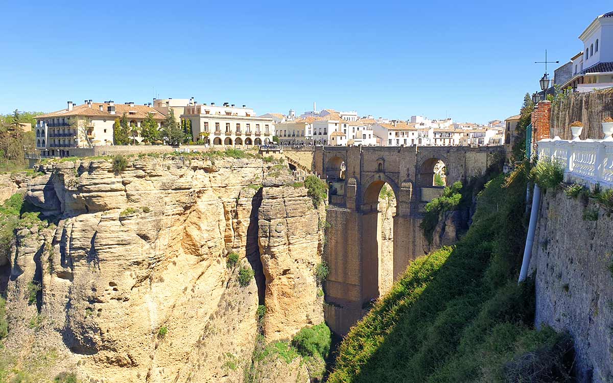 Aussicht auf die Puente Nuevo vom Casa Museo Don Bosco