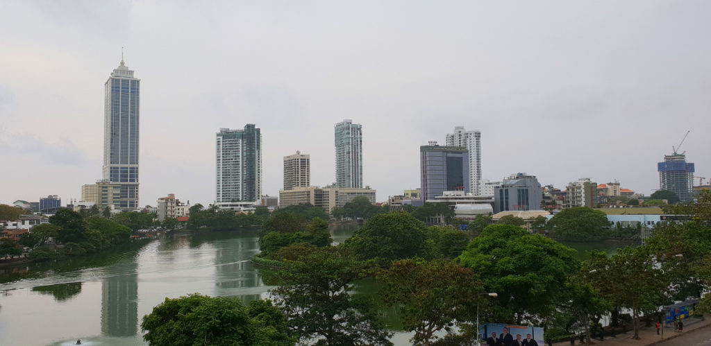 Sri Lanka Colombo Aussicht vom der City Center Mall
