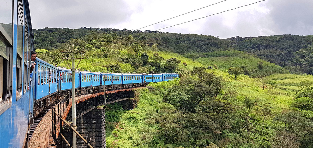 Sri Lanka Hochland Zugfahrt Ella Kandy