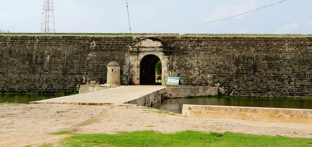 Sri Lanka Jaffna Dutch Fort Eingang