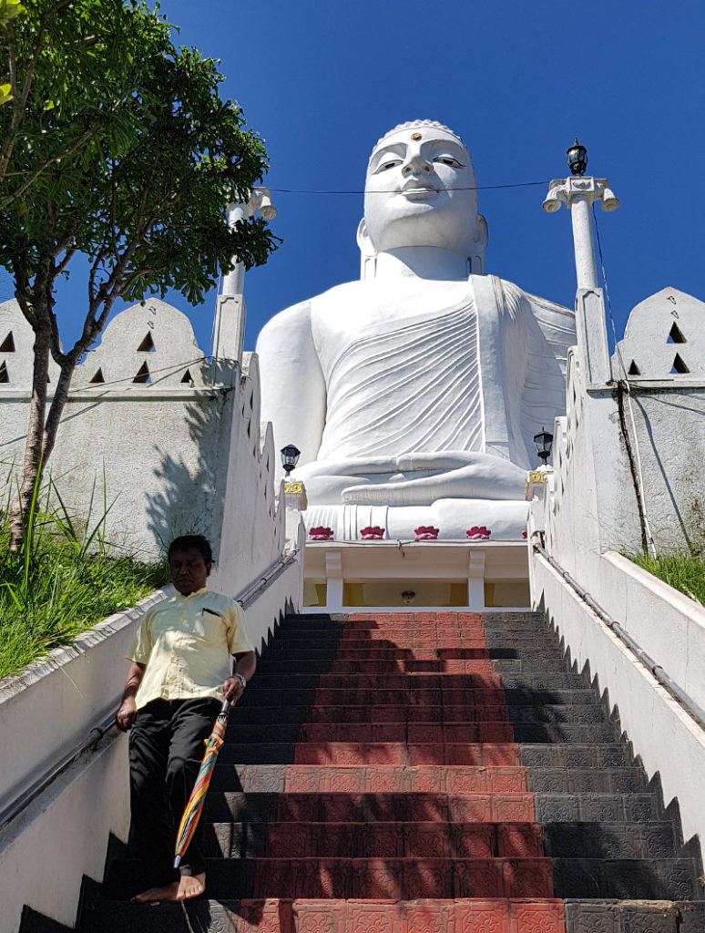 Sri Lanka Kandy Bahirawakanda Vihara Buddha Statue