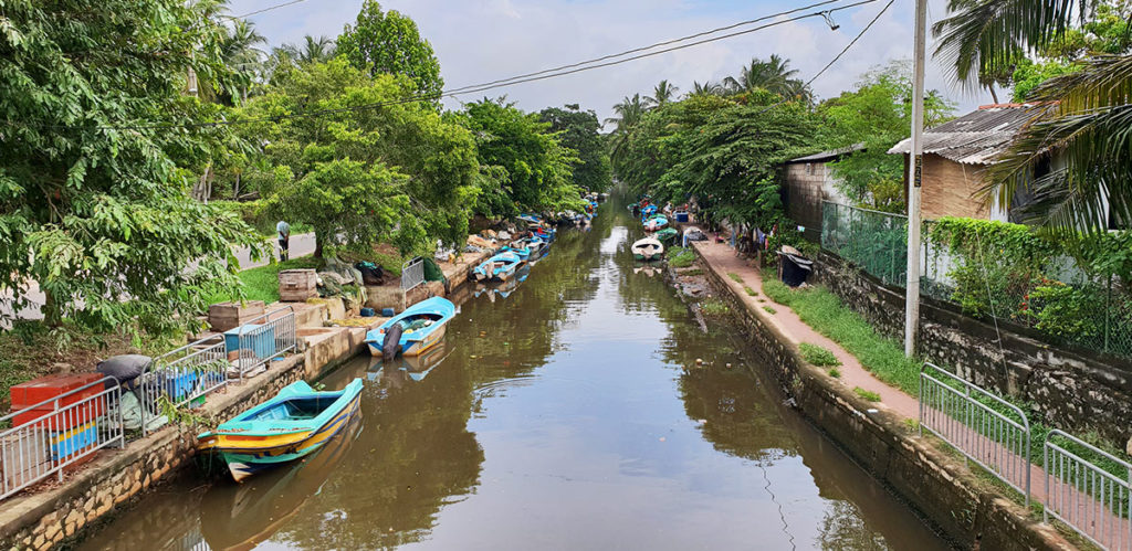 Sri Lanka Negombo Hamilton Kanal