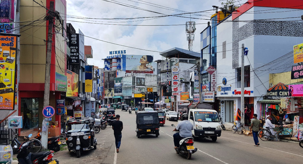 Sri Lanka Negombo Main Strret Innenstadt