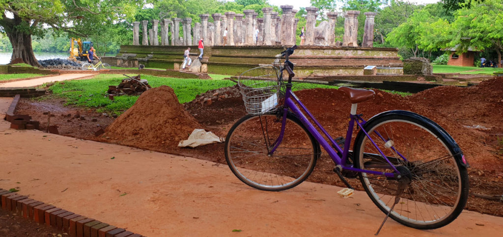 Sri Lanka Polonnaruwa Fahrrad