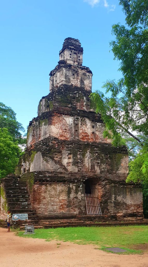 Sri Lanka Polonnaruwa Satmahal Prasada