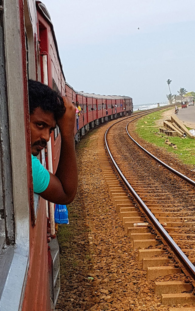 Sri Lanka Zugfahrt Train