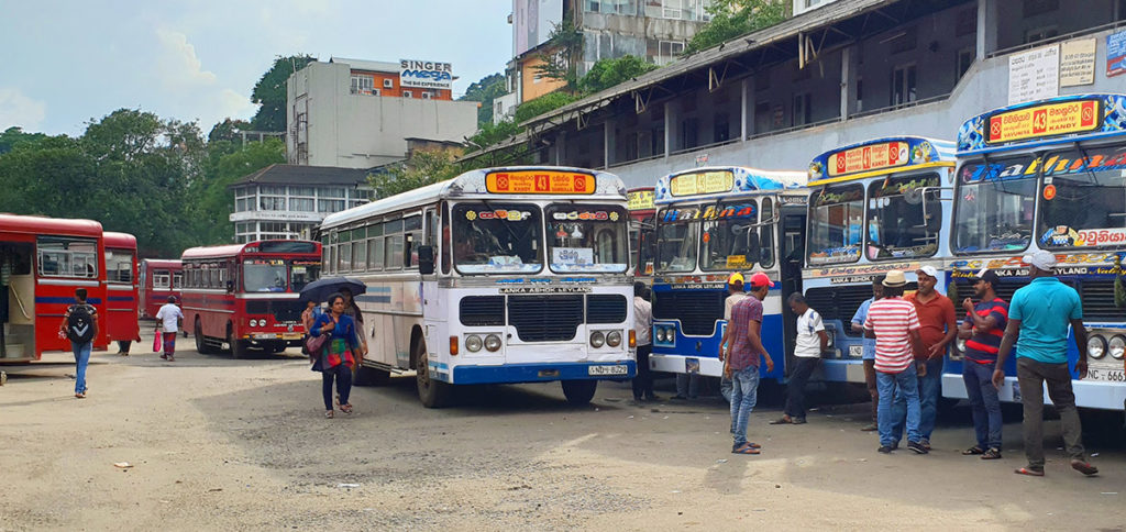 Sri Lanka Reisetipps Busbahnhof Kandy