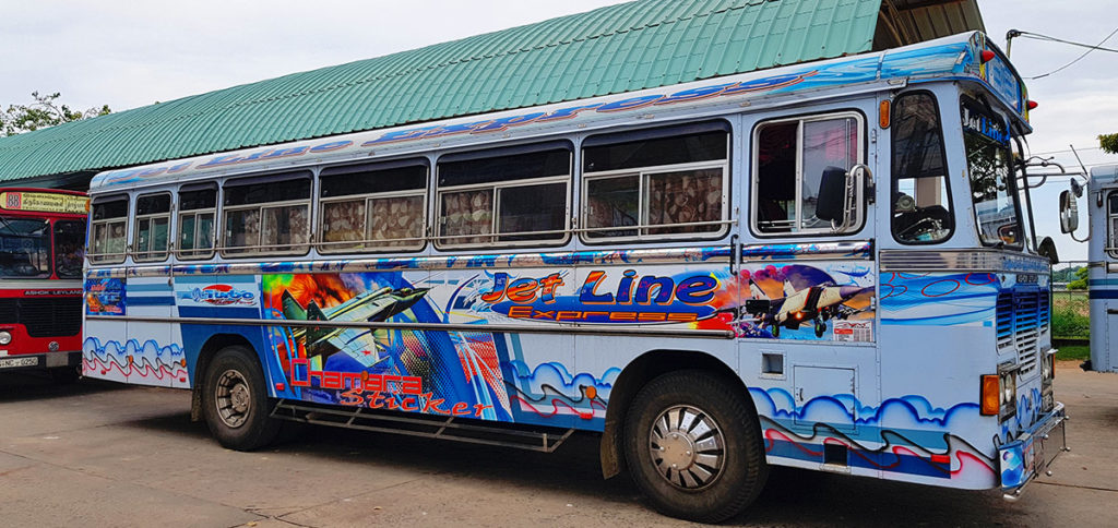 Sri Lanka Reisetipps Bus