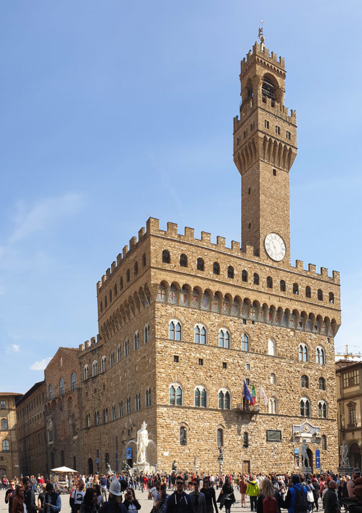 Toskana - Florenz - Piazza della Signoria - Palazzo Vecchio