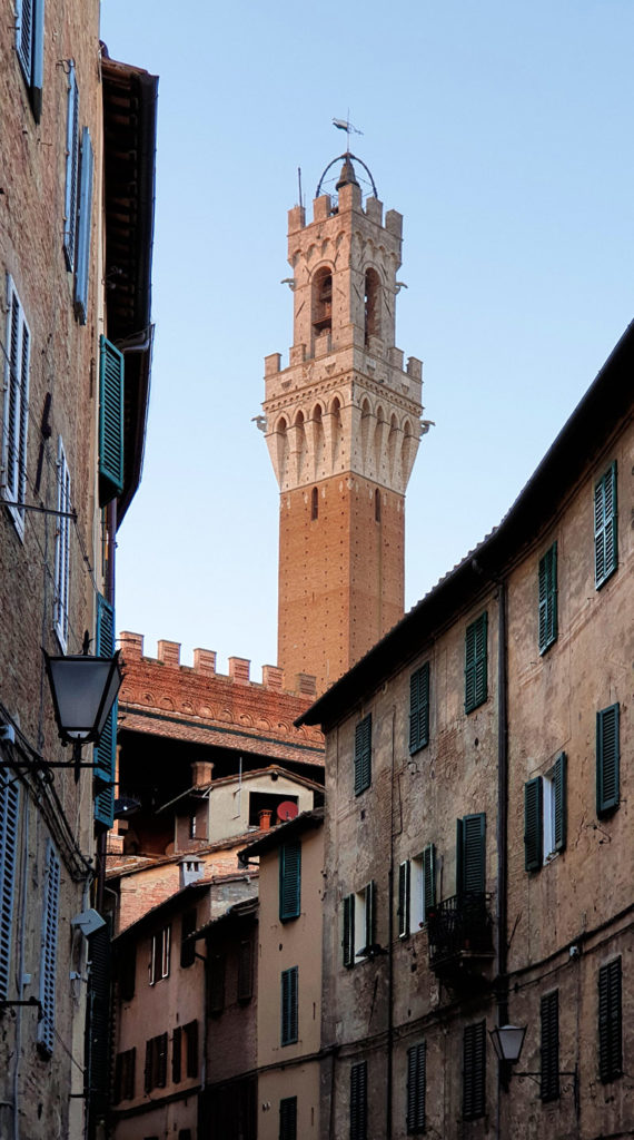 Toskana - Siena - Turm Palazzo Pubblico
