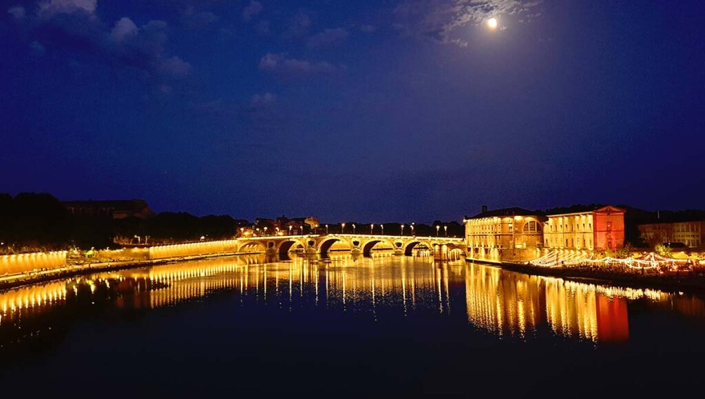 Pont Neuf bei Nacht