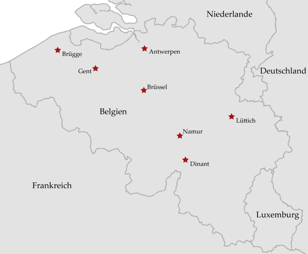 Reiseziel Belgien Übersicht Reiseblog reisen-und-blog