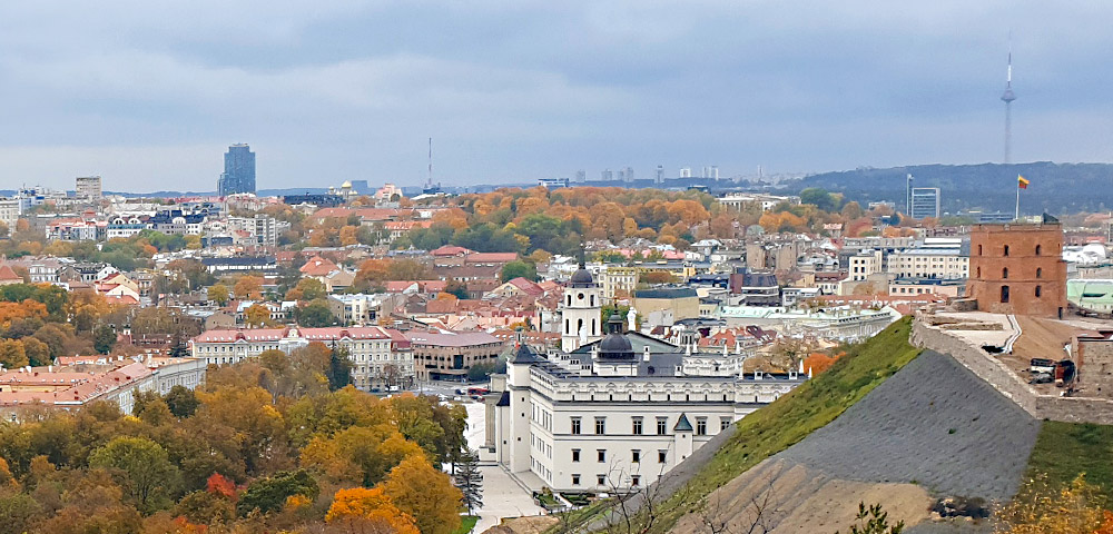 Stadtansicht Vilnius