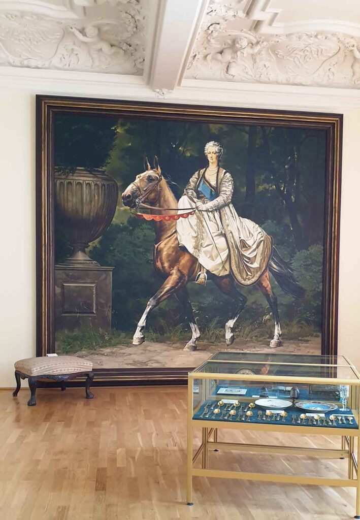 Sammlung „Katharina II.“ in der Tourist-Information von Zerbst/Anhalt