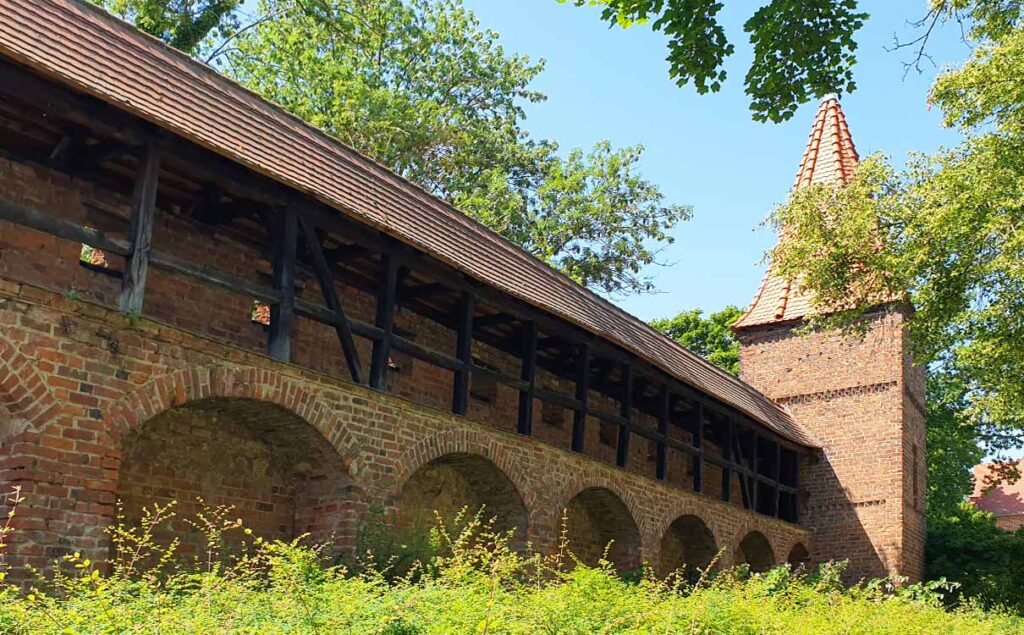 Stadtmauer in Zerbst/Anhalt